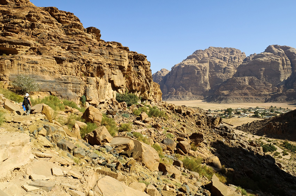 A trail in Jordan (Photo by Joel Carillet / Istock.com)